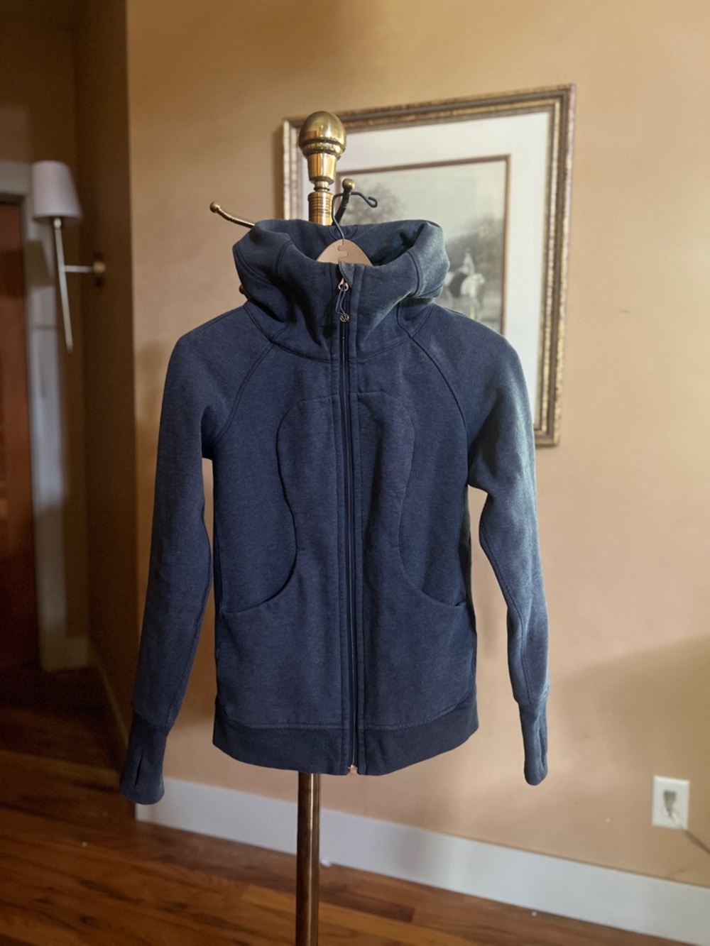 Women's Lululemon Zip-Up Hooded Yoga Sweatshirt